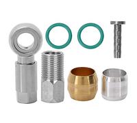 Olive Hose Adapter, Practical Connector for BH90 Bicycle Brake Systems Hydraulic Fittings Accessories Set Easy Installation for Bike Maintenance and Repair