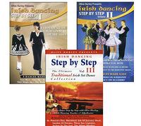Olive Hurley Irish Dancing Champion Presents Step By Step Irish Dancing Volume 1,2 & 3 (The Complete DVD Collection - 3 Dvd's Imported From Ireland)