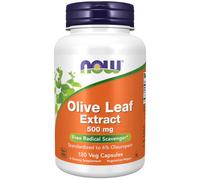 NOW Foods - Olive Leaf Extract Capsules 500 mg Vegan - 120 Capsules
