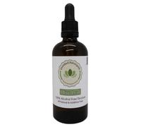 Olive Leaf Extract Herbal Tincture (Alcohol & Glycerin Free) - 110ml x1 - in Glass Bottle with Rubber Pipette (Olive Leaf)