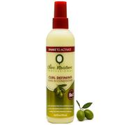 Olive Moisture Curl Defining Leave In Conditioner 8 Oz (250ml) - Nourishing formula with olive oil for curly hair, adds shine, enhances curls, hydrates frizz, no rinse needed, perfect for styling