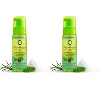 Olive Moisture Professional Rosemary & Mint Hair Mousse 207ml - Lightweight Styling Foam with Long-Lasting Hold, Frizz Control & Hydration for Curly, Coily, and Wavy Hair Types (Pack of 2)