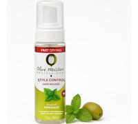 Olive Moisture Professional Style Control Hair Mousse, 7 oz, 207 ml - Lightweight, Frizz-Fighting Mousse for Long-Lasting Hold, Shine, Volume & Definition with Olive Oil for All Hair Types