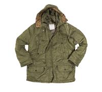 Olive N3B Parka US Military Style Long Hooded Polar Jacket Cold Weather Coat