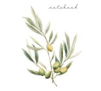 Olive Notebook - Mediterranean Aesthetic Lined Journal: Minimalist writing notebook inspired by olive groves, Italian vacations and coastal slow living