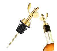 Olive Oil Bottle Spout - Rust Resistant Liquor Dispenser, Leakproof Stainless Steel Nozzle | Multifunctional Cooking Pourer for Kitchen Bars Coffee Shops Outdoor Grill Beverage Serving Tools