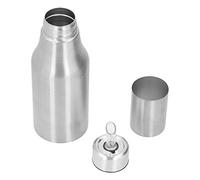 Olive Oil Decanter, Stainless Steel Dispenser 500ML Proof Wooden Oil Dispenser Dust Kitchen DecanterGold for Homes Parties Restaurants Gold (Original Color)