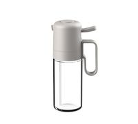 Olive Oil Dispenser Bottle, 2 Pcs Glass Household Press Oil Sprayer for Cooking Kitchen Air Fryer Salad Barbecue for