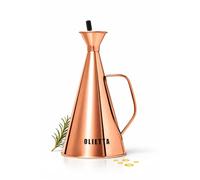 Olive Oil Dispenser Bottle, Copper Stainless Steel Non-Drip Pourer 250ml