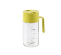 Olive Oil Dispenser Bottle, Glass Olive Oil Dispenser Automatically Opens and Closes The Pot for Frying, Grilling for Air Fryer Cooking(Unique Colour)