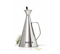 Olive Oil Dispenser Bottle, Stainless Steel Non-Drip Pourer 500ml Kitchen | Olietta Food-Grade Oil Bottle, Dishwasher-Safe, Light-Blocking Keeps Oil Fresh, Leakproof Drizzler for Cooking and Vinegar