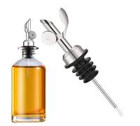 Olive Oil Dispenser Spout - Weighted Bottle Pourer, Reusable Oil Dispensing Tool | Precision Pourer for Coffee Shops, Restaurants, and Grilling, Olive Oil and Vinegar, Enhance Your Serving Experience