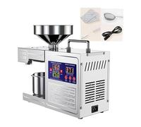 Olive Oil Extractor, Adjustable Temperature 40-300°C, Cold/Heat Pressed, for Peanuts, Almonds, Grains and Olives