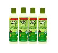 Olive Oil Incredibly Rich Moisturizing Hair Lotion of ORS- Hydrating & Strengthening Hair Treatment w/Castor Oil, Heat Protection, Frizz Control, and Shine for Dry, Curly, Hair (Pack of 4)