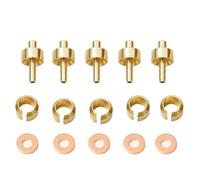 Olive Oil Naald Head Set 5 Pieces With Fiveline Body For Use With For HOPE TECH3 V4 E4 X2 Hose Inserts And Metal Tubing