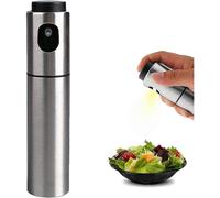 Olive Oil Sprayer, Portable Vinegar Spray Bottle for Salad, BBQ, Frying, Grilling, Cooking, Stainless Steel Oil Sprayer