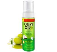 Olive Oil Styling Mousse - 200ml, Perfect For Styling & Conditioning, Infused With Nourishing Coconut Oil - For Nourishment, Natural Moisturizing hair mousse,Hair Mousse Strong Hold hair mousse