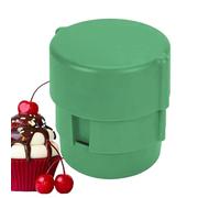 Olive Pitter | 12 cm Cherry Stone Remover | 160G Cherry Pitter Tool | PP Handheld Push Design Deseeder Tools for Fruit Grapes Jujube Indoor Outdoor Picnic Camping (Lake Blue, Red & Green)