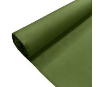 Olive Plain Polycotton Fabric Dress Craft Poly Cotton Material | 2 Metre (200cm x 112cm) | Soft Poly Cotton for Sewing, Dressmaking, Crafts, Bunting & Lining