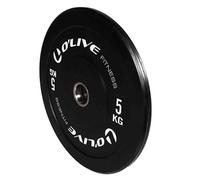 Olive Rubber Coated 5 Kg Olympic Bumper Plate