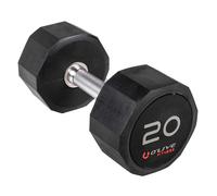 Olive Rubber Pro-style 20kg Dumbbell