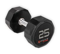 Olive Rubber Pro-style 25kg Dumbbell
