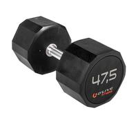 Olive Rubber Pro-style 47.5kg Dumbbell