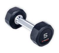 Olive Rubber Pro-style 5kg Dumbbell