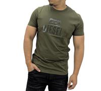 (Olive, S) DIESEL T DIEGO TONE ON TONE Mens T Shirts