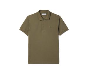 (Olive, S) Lacoste L1212 Mens Polo Shirts Sports Golf Summer Tee