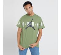 (Olive, S) Nike Jordan Air Stretch T Shirt Mens Sports Tee