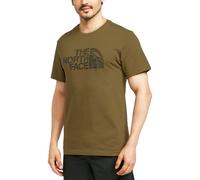 (Olive, S) The North Face Mens T Shirts Woodcut Dome Tee