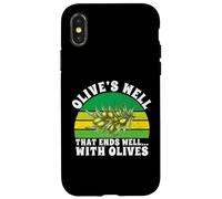 Olive’s Well That Ends Well with Olives Lover Case for iPhone X/XS
