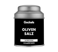 Olive Salt - Sea Salt with Olives - Perfect for Seasoning Pizza, Fish, Meat, Vegetables, Rice Dishes & More - Mediterranean Flair for Every Meal - 100% Natural Ingredients