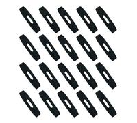 Olive Shape Plastic Buttons Olive Shaped Buckle 1 Hole DIY Sewing Crafts Crochet Button Fixing Tent Flaps Connecting Inner Outer Tent Layers 20PCS