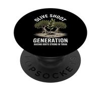 Olive Shoot Generation Hebrew Roots Torah Parenting Family PopSockets Adhesive PopGrip