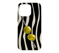Olive Skewer Zebra Stripe Martini Lover Foodie Cocktail Bar Case for iPhone 15 Pro Max