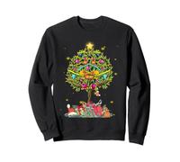 Olive Tree Christmas Lights Farmers Vintage 2020 Gift Sweatshirt