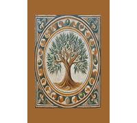 Olive Tree Design Journal: Symbol of Prosperity, Abundance, Peace, and Wisdom in a Mosaic Pattern