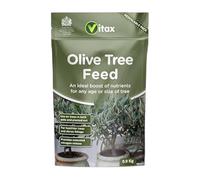 Olive Tree Feed - Resealable Pouch - Organic Fertilizer with Extended Nitrogen Release for Stronger Growth, Lush Foliage & Better Fruiting - Ideal for Pots, Planted & Borders - 0.9kg