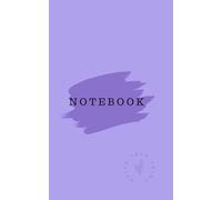 OLIVE TREE PRINT / PURPLE SKIES NOTEBOOK: 200 pages / lined / 5x8 / softcover