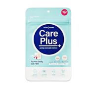 OLIVE YOUNG Care Plus Spot Patch 1 Pack | Hydrocolloid Acne Korean Spot Patch to Cover Zits, Pimples and Blemishes, for Troubled Skin and Face (102 Count - 10mm*72ea + 12mm*30ea)