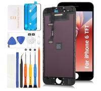 Olivechard for iPhone 6 LCD Screen Replacement 4.7" Touch Screen Digitizer Display Assembly Aftermarket Repair Kit A1549 A1586 A1589 (Black)