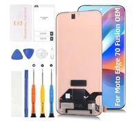 Olivechard Original AMOLED for Motorola Moto Edge 70 Fusion XT2605 Screen Replacement 6.78" Black 2026 Edge 70 Fusion LCD Display Assembly Touch Digitizer with Repair Kit XT2605-1/2/4