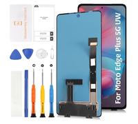 Olivechard Original for Motorola Moto Edge+ 5G UW 2022/ Edge Plus 5G 2022 / Moto Edge 30 Pro LCD Screen Replacement with Fingerprint Support XT2201-1 XT2201-2 Full LCD Display Touch Digitizer Assembly