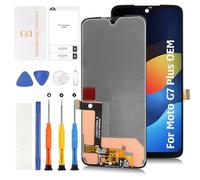 Olivechard Original for Motorola Moto G7 Plus XT1965 Screen Replacement 6.2" IPS Display Assembly Touch Digitizer Original Repair Part 2019 XT1965-2 XT1965-3