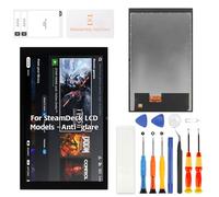 Olivechard Replacement Display For Steam Deck LCD Model (Matte / Anti-Glare) - 7-Inch Screen Assembly Original for Handheld Game Valve SteamDeck 64GB/256GB/512GB LCD Versions (Not For OLED Model) LCD