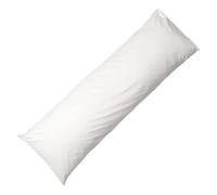 Oliver Bedding Virgin Extra filled Luxury Hollow fibre Antiallergenic Bolster Pillows for Pregnancy Maternity Orthopaedic, Nursing Back and Neck Support, (Small Double)