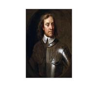 Oliver Cromwell Portrait Canvas Art Poster And Wall Art Picture Print Modern Family Bedroom Decor Unframe 16x24inch(40x60cm)