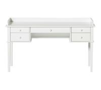 Oliver Furniture - Seaside Junior Office Table, White - White